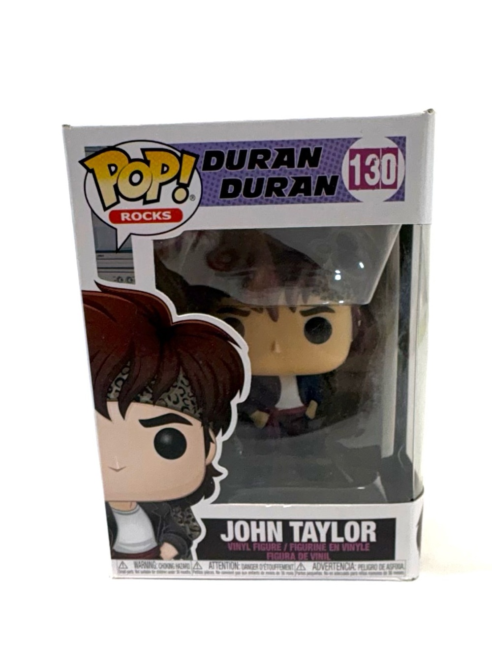 Funko Pop Rocks Duran Duran John Taylor 130 Vinyl Figure New
